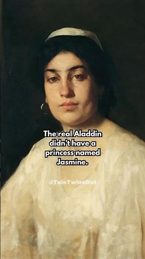 The real Jasmine from Aladdin story 🥀-#history #art #fairytales #jasmine #aladdin