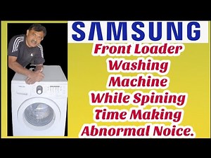 How to Fix a Noisy Samsung Washing Machine: A Step-by-Step Guide