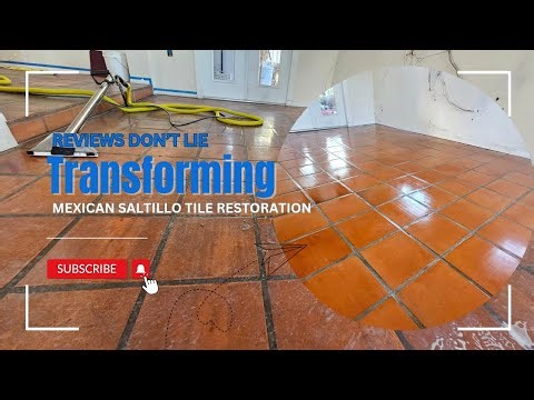 Mexican Saltillo Tile Restoration in Miami | Deep Cleaning & Sealing