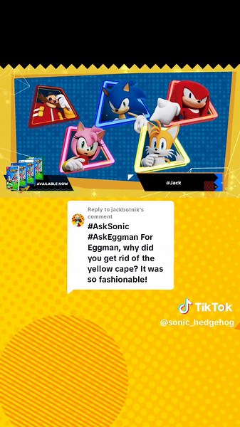 Eggman Explains the Absence of His Yellow Cape | Jack's Question Answered