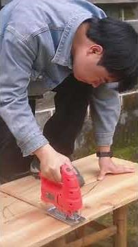 DIY Folding Step Ladder Chair | Space-Saving Furniture Build