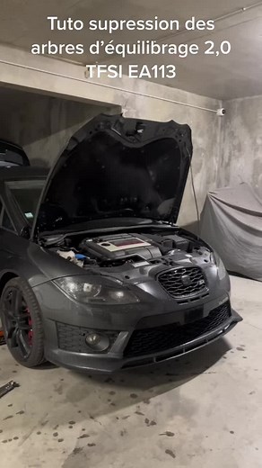 Suppression des arbres d’équilibrage 2,0 TFSI EA113 - Tutoriel