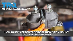 How to Replace Drivers Side Transmission Mount 2007-2009 Saturn Aura