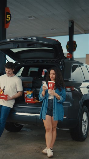 What does your Road Trip Fuel Kit say about you? Your choice of chips, candy, and fountain drink, plus tenders, all for $8. | Pilot Flying J | Facebook
