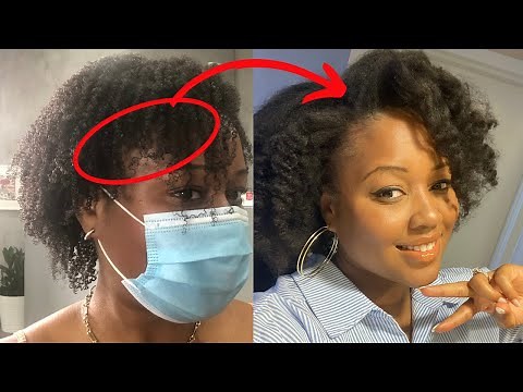Women with THIN FINE NATURAL hair LOVE this Hairstyle and I can see why!