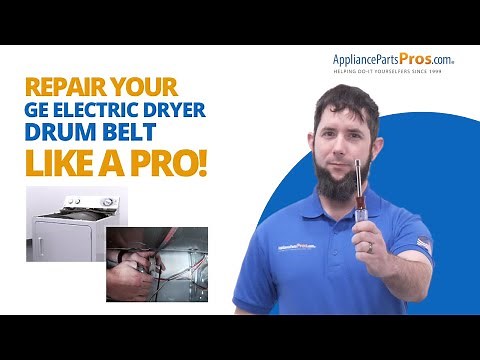 How To Replace A GE Electric Dryer Belt