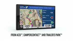 Camper 780 Advanced Camper sat Nav with 6.95" Touch Display, Traffic and Voice-Activated Navigation