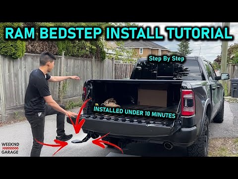 RAM BED STEP INSTALLATION GUIDE QUICK & EASY