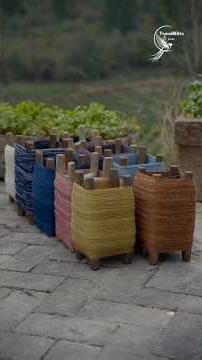 Fire Grass Cloth Craft | Intangible Cultural Heritage Market, Sustainable Nature Art