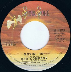 Bad Company - Movin' On