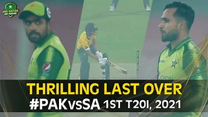 108K views · 1.6K reactions | Nail-Biting Last Over Finish | Pakistan vs South Africa 1st T20I, 2021 | PCB #PCBArchives | Pakistan Cricket Team | Facebook