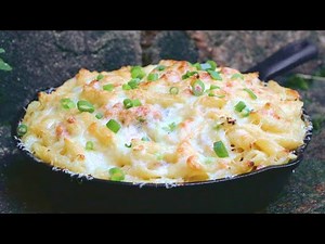 Flammkuchen pasta from the cast iron pan - simple, quick and delicious...