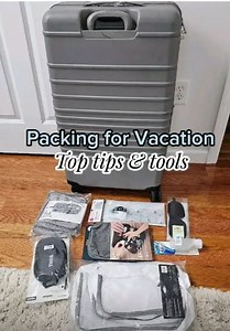 Pack smarter, not harder! 🧳💙 @karacoreyfitlife shares her favorite travel hacks for packing your luggage to save space and keeping it under 50 lbs. with solutions from #TheContainerStore: https://container.store/3SAC8UI | The Container Store