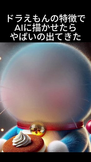 AIが描くドラえもんの驚きの特徴