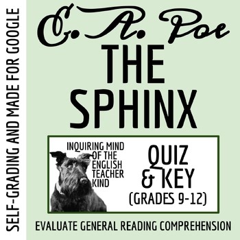 "The Sphinx" by Edgar Allan Poe Self-Grading Quiz | Psychological Horror Story