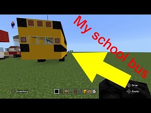 MInecraft - school bus tutorial (how to build)
