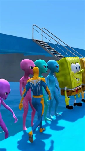 GTA V CRAZY ALIEN RAGDOLL CRAZY FAIL MOMENT#shorts