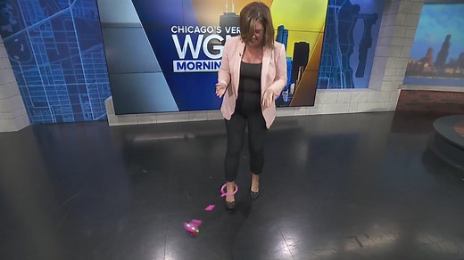 MUST WATCH! Robin Baumgarten demonstrates how to use her favorite childhood toy, the lemon skip — now known as the Skip-It. Check her out! Full video of her "list" here: https://bit.ly/3BacONl | WGN Morning News