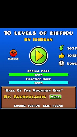 10 Geometry Dash Levels for Intermediate Players