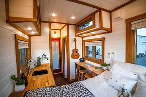 120K views · 4.5K reactions | This stunning tiny house is designed to...