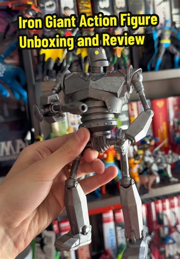 Iron Giant Action Figure Unboxing and Review