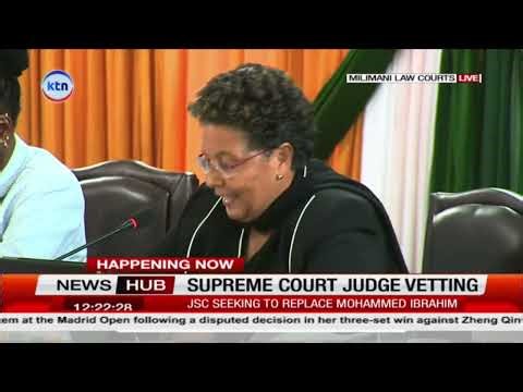 Justice Katwa Kigen full interview for the position of Supreme Court Judge (Part 1)