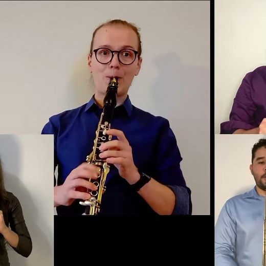 La Danza from Tarantella Napolitana - Rossini- Quartet Clarinet