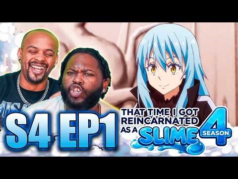 YESSSS SLIME IS BACK 👉 That Time I Got Reincarnated as a Slime Episode 1 S4 Reaction "New Days"