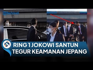 JALAN IRIANA JOKOWI SEMPAT TERHALANG DI BANDARA, SIGAP PASPAMPRES TEGUR KEAMANAN JEPANG UNTUK MENEPI