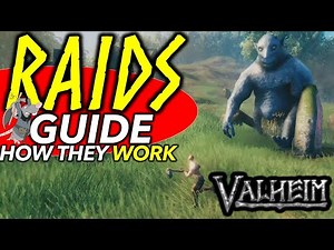 Valheim RAIDS/Events - How They Work! Do You Need To Build Defences?