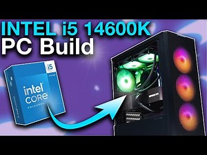 *New* i5 14600K Best Value Gaming PC Build in 2023 🩵