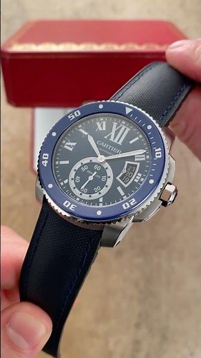 Cartier's Elegant Dive Watch: Unboxing The Calibre De Cartier Diver