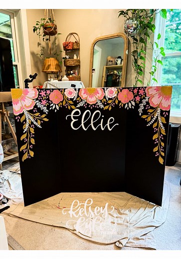 Custom Tri-Fold Board for Graduation Party