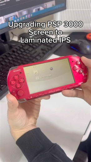PSP 3000 IPS Screen Upgrade!
