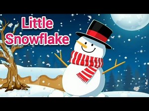 Little Snowflake | Little Snowflake ❄️ Falling Song | Nursery Rhymes & Kids Songs - Kids World