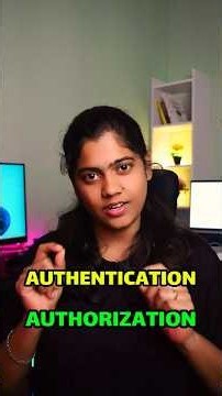 Authentication vs Authorization 🔐 | What's the Difference? Explained Simply #shorts