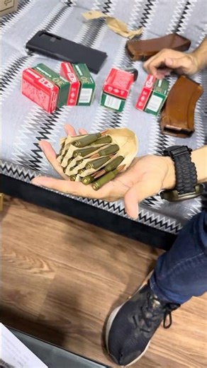 .222 barnaul ammo 5.45x39mm unboxing with bakelite russian magzine of 222 saiga Kalashnikov #russia