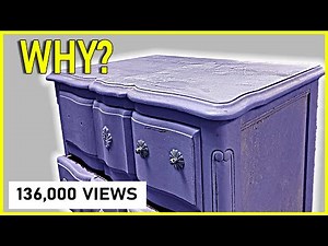 AMAZING RESTORATION of an Vintage Oak Chest. Relaxing Furniture Restoration Video - Only Shop Sounds