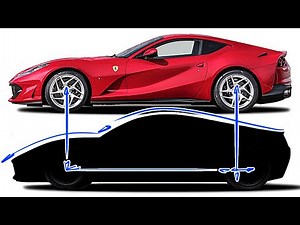 Watch As A Ferrari 812 Superfast Is Given A Mid-Engine Conversion In Photoshop