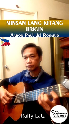 MINSAN LANG KITANG IIBIGIN 🇵🇭 Aaron Paul del Rosario performer: RAFFY LATA arranger: Jose Valdez WATCH TILL THE END, THEN FEEL FREE TO SHARE IT 👍👍👍 I just relearned this Original Pilipino Music (OPM) piece last night and did some practice runs this afternoon before recording it. It's not too difficult to play and I followed the recommended fingers. However, I feel I should adjust the fingering positions to allow for a smoother legato especially the melody. "Minsan Lang Kitang Iibigin" (I Wi