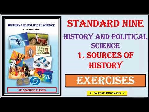 Source of history questions and answers class 9 History Maharashtra state board std 8 chapter 1