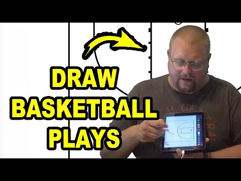 How To Draw Basketball Plays