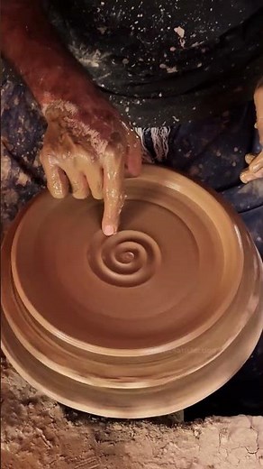 Clay ASMR on the Wheel #Shorts