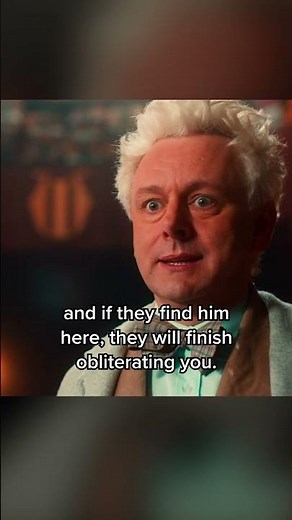 Oh good heavens, Aziraphale. | Good Omens