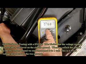 GM O2 Sensor Meter Testing