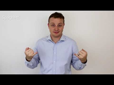 Learn ASL | How to Sign Spaghetti in American Sign Language