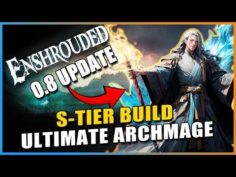 The BEST Magic Build in Enshrouded Update 8 - Spellslinger Wand Wizard Guide