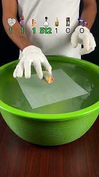 try to guess tissues paper stopped water! Amazing water tube experiment? What happend next? #fypシ