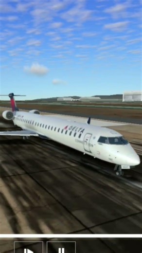 Delta Airlines Bombardier CRJ900 Takeoff from Los Angeles International Airport in RFS #shorts #rfs