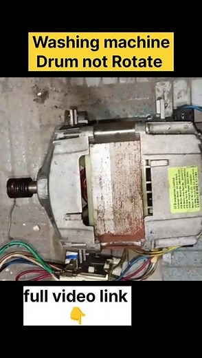 IFB FRONT LOAD washing machine Drum not rotate problem analysis and Rectification, ELENA VX 6KG